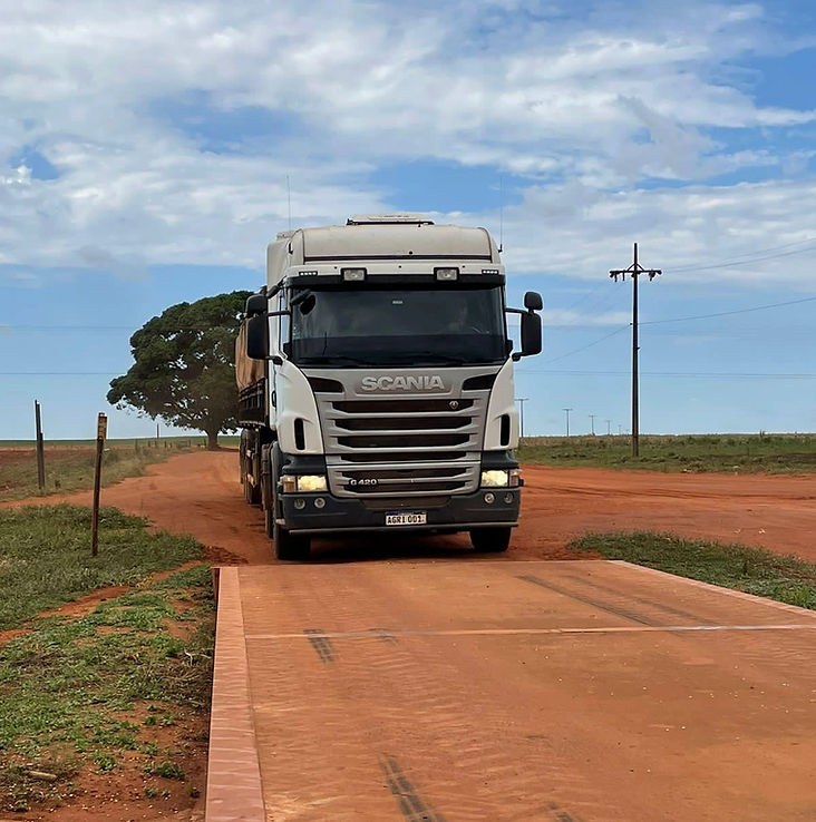 Camión en ruta